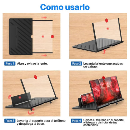 Amplificador de Pantalla para Celular FULL HD